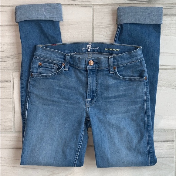 7 For All Mankind Denim - 7 for all mankind Roxanne jeans size 27